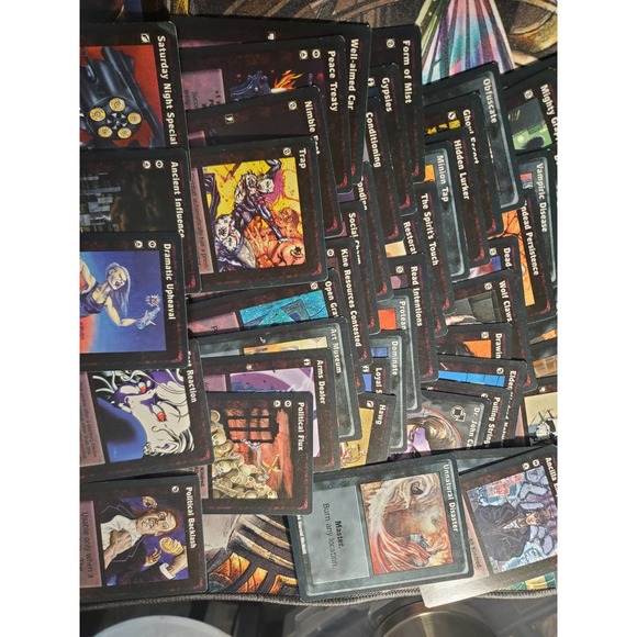 75 vintage 1st edition Jyhad cards 1994 - Picture 6 of 12